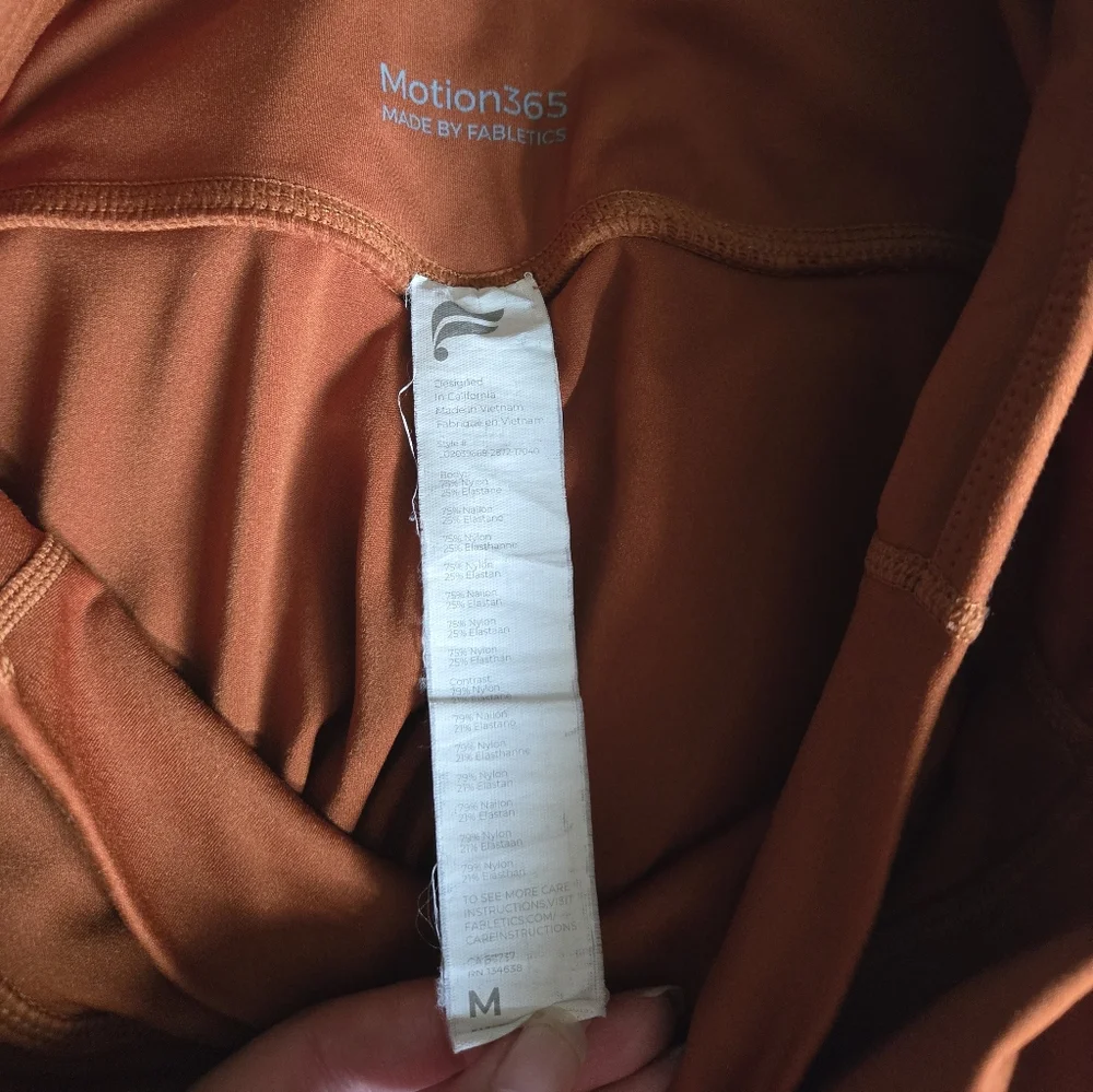 Fabletics Motion360 Seamless Leggings With Pockets Size M - Picture 6 of 7